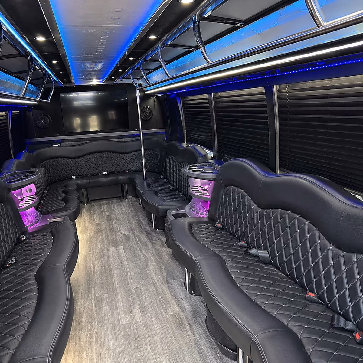 bellingham party bus rentals inside