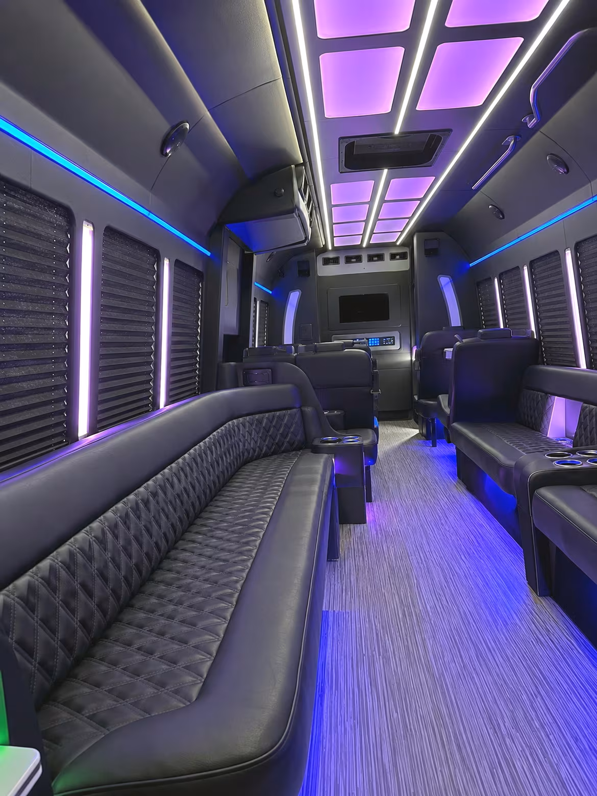 prom party buses that keep your whole bellingham group together all night